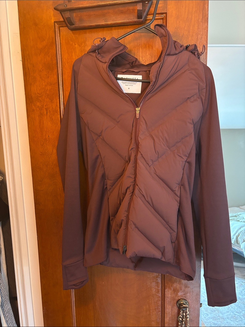 Athleta Inlet Jacket- Burgundy
